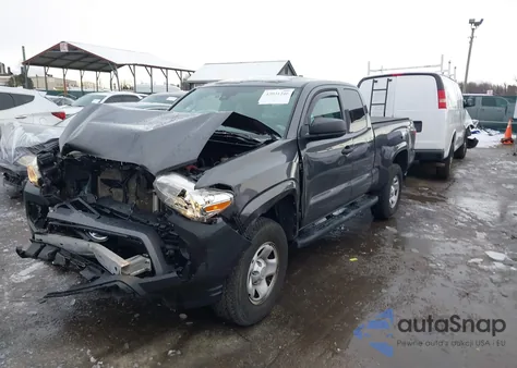 2021 Toyota Tacoma Sr from USA, damaged, VIN 3TYSX5EN4MT007546